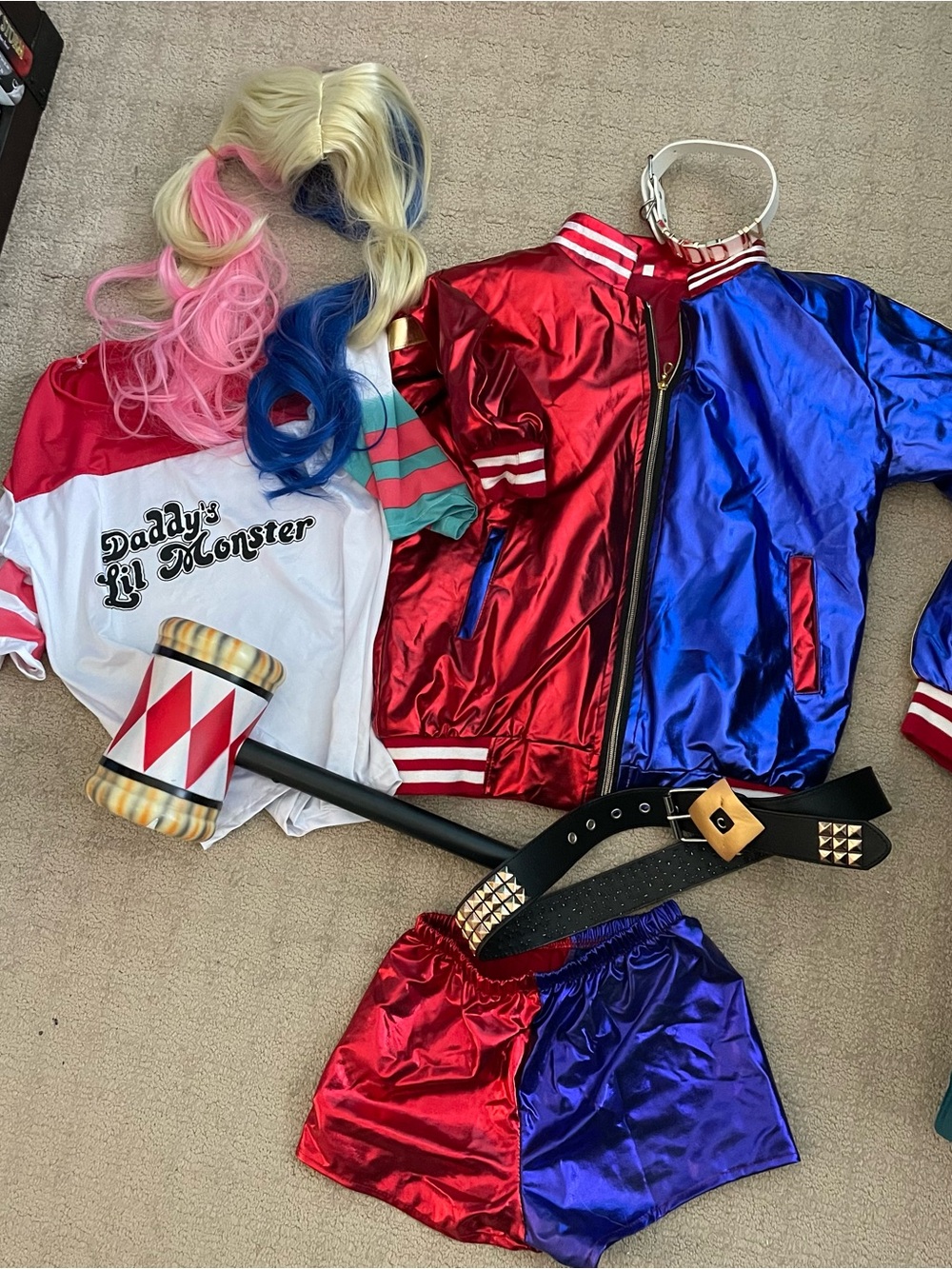 Delux Suicide Squad Harley Quinn costume